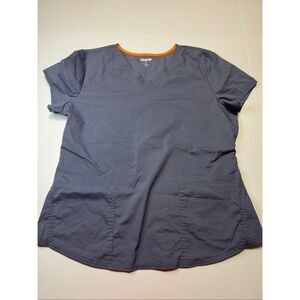 Scrubstar Condor Grey Short Sleeve Scrub Top Size Large